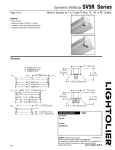Lightolier SV5R User's Manual