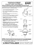 Lightolier S:6497 User's Manual