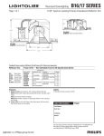 Lightolier B16/B17 User's Manual