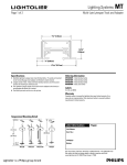 Lightolier MT User's Manual