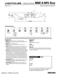 Lightolier MFE-Biax User's Manual