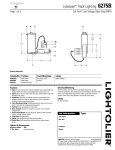 Lightolier 6275B User's Manual