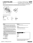 Lightolier LLC2 User's Manual