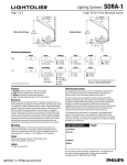 Lightolier SORA-1 User's Manual