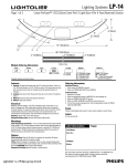 Lightolier LP-14 User's Manual