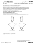 Lightolier IS-A1 User's Manual