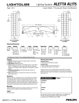 Lightolier AL1T5 User's Manual