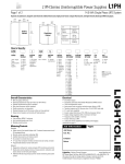 Lightolier L1PH Series User's Manual
