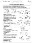 Lightolier ISF:302 User's Manual