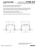 Lightolier IS-SQ6_Grid User's Manual