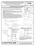 Lightolier IS:406 User's Manual