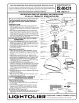 Lightolier IS:40431 User's Manual