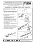 Lightolier IS:26049 User's Manual