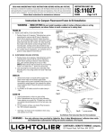 Lightolier IS:1102T User's Manual