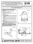 Lightolier IS:1029 User's Manual