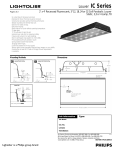 Lightolier IC Series User's Manual