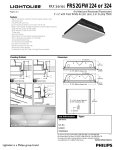 Lightolier FRS2GFW224 User's Manual