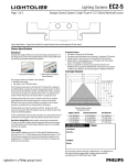Lightolier EC2-5 User's Manual