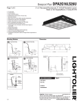 Lightolier DPA2G16LS26U User's Manual