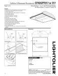 Lightolier CFH2GPF217 User's Manual