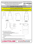 Lightolier C4P20MH User's Manual