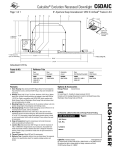 Lightolier C6DAIC User's Manual