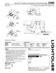 Lightolier C4AD User's Manual