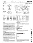 Lightolier C3MRA User's Manual