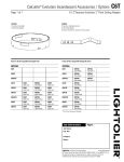 Lightolier C6T User's Manual