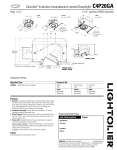 Lightolier C4P20GA User's Manual
