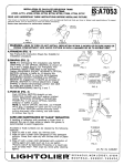 Lightolier B7760 User's Manual