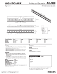 Lightolier ADJ100AL User's Manual