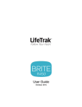 LifeTrak Brite R450 User Guide