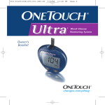 Lifescan Ultra User's Manual