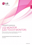 Life is good Monitor 23ET83V User's Manual
