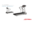 Life Fitness T30/T35 User's Manual