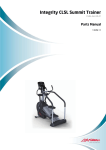 Life Fitness CLSL-ALLXX-01 User's Manual