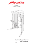 Life Fitness G7 User's Manual