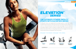 Life Fitness Elevation Series User's Manual