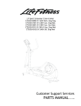 Life Fitness CTSX30-0000-01 User's Manual