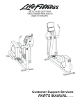 Life Fitness 90XW-0XXX-03 User's Manual