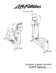 Life Fitness 95XE-0XXX-01 User's Manual