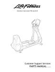 Life Fitness 95X-ALLXX-01 User's Manual