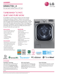 LG WM4270HWA Specification Sheet