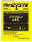 LG WM3997HWA Energy Guide