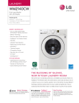 LG WM2140CW Specification Sheet