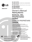 LG WM2101H User's Manual