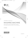 LG Washer WT-H9556 User's Manual