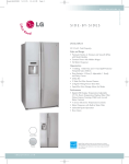LG SIDE-BY-SIDE LRSC26925 User's Manual