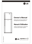 LG Refrigerator MFL62227201 User's Manual